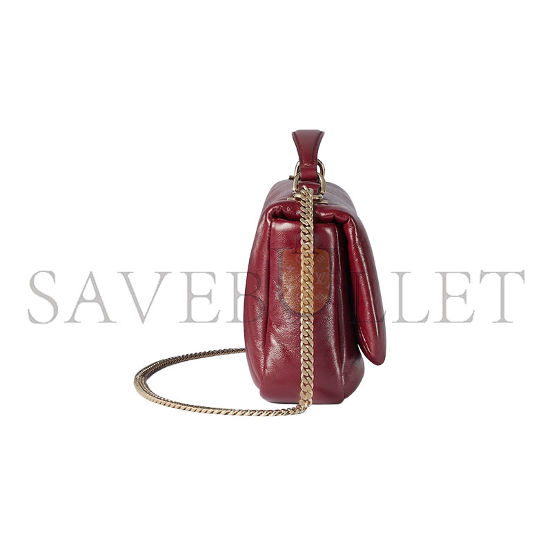 GUCCI GG MILANO SMALL TOP HANDLE BAG 806016 (25.9*14*6.1cm)
